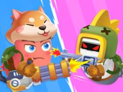 소시지맨 슈팅 어드벤처 - crazygames