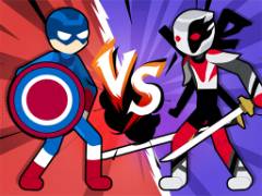 스틱 히어로 배틀 - crazygames