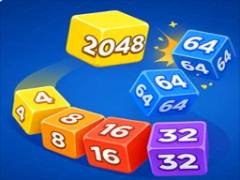 스네이크 2048: 큐브 병합 - crazygames