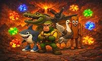 이탈리아 뇌피로 드래그 병합 퍼즐 - crazygames