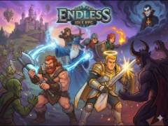 끝없는 아이들 RPG - crazygames