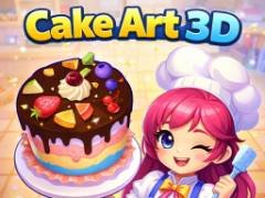 케이크 아트 3D - crazygames