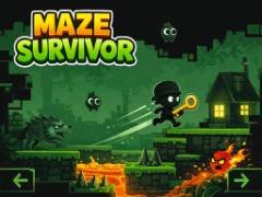 미로 생존자 플랫폼 어드벤처 게임 - crazygames