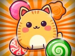 고양이와 사탕 - crazygames