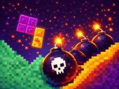 샌드 블록: 라인을 지우세요 - crazygames