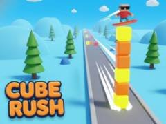 큐브 러시 3D: 러시를 살아남아라 - crazygames