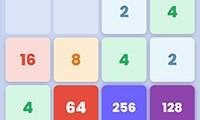 2048에 도달하세요 - crazygames