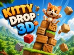 키티 드롭 3D - crazygames