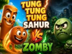 퉁퉁퉁 사후르 대 좀비 - crazygames
