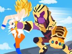 스틱맨 워리어 슈퍼히어로 파이트 - crazygames