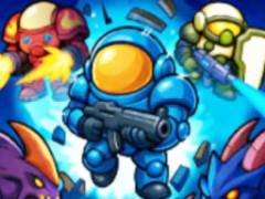 스페이스 디펜스: 가드 히어로즈 - crazygames